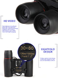 HD High Power Mini Zoom Telescope About 30x60 Folding Binoculars For