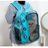 Transparent panoramic space capsule Pet bag  travel outdoor pet