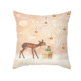 Merry Christmas Decorations for Home Xmas Cushion Cover Christmas Ornament Pillowcase