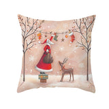 Merry Christmas Decorations for Home Xmas Cushion Cover Christmas Ornament Pillowcase