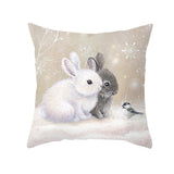 Merry Christmas Decorations for Home Xmas Cushion Cover Christmas Ornament Pillowcase