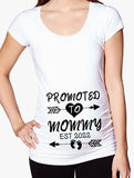 See You Soon 2020 Summer Tees Women T-shirts Slim Maternity Funny Letter Tops O-Neck Pregnancy T Shirts for Pregnant Women