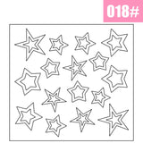 French Manicure DIY Nail Art Tips Guides Stickers Stencil Strip Women Decoration Decals